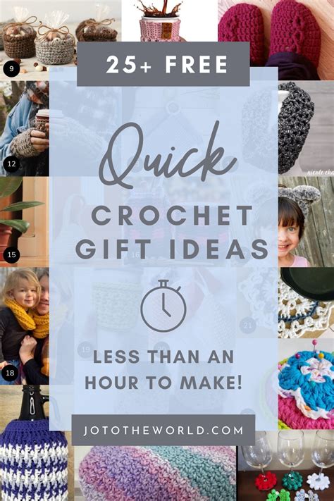 Quick Crochet Gift Ideas