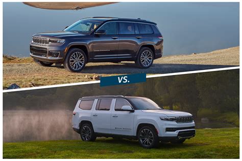 Compared 2022 Jeep Grand Cherokee L Vs 2022 Jeep Grand Wagoneer