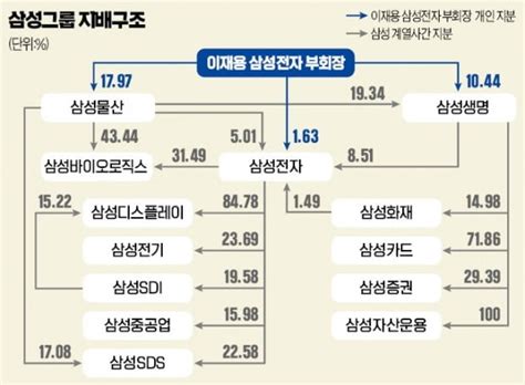 딜리뷰 삼성그룹 지배구조 어떻게 될까 한국경제