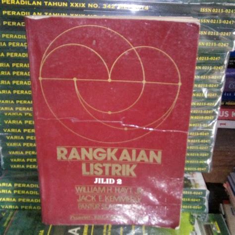 Jual RANGKAIAN LISTRIK JILID 2 KARANGAN WILLIAM H HAYT TERBITAN