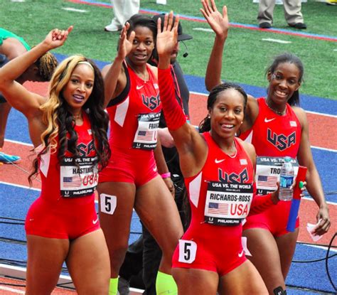 Meet The Gorgeously Ted Ladies Of The U S Track And Field Team