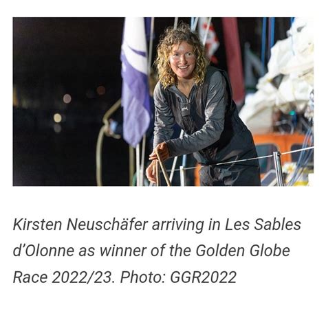 Cate Long On Twitter Kudos To South African Solo Skipper Kirsten