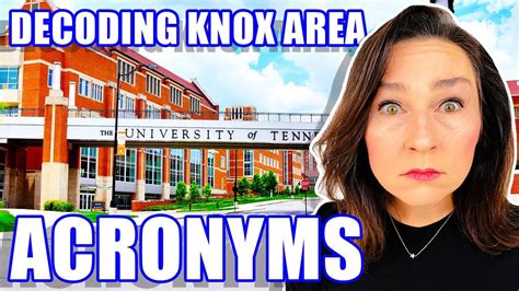 Decoding Knoxville Area Acronyms Everything You Need To Know