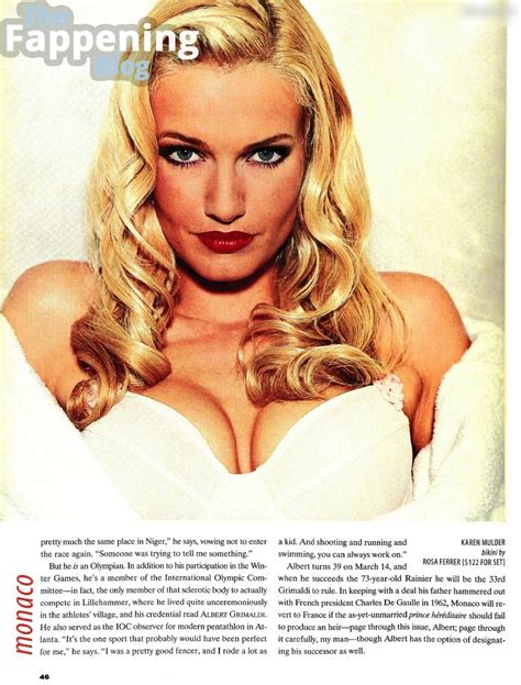 Karen Mulder Karenmulderfc Nude Leaks Photo 55 TheFappening