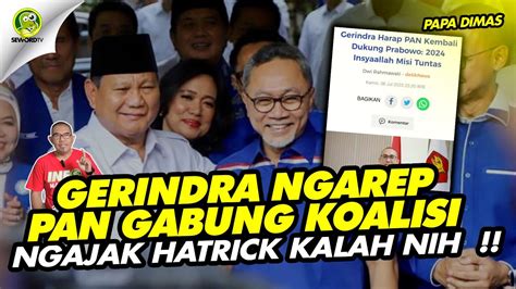 Papa Dimas Prabowo Ngebet Jadi Presiden Gerindra Ngarep Pan Gabung