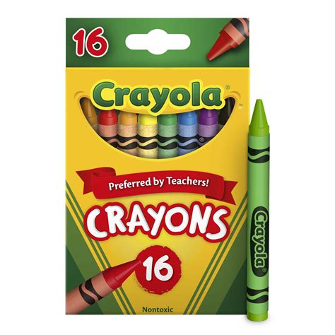 4 Pack Crayola Classic Crayons 16 Ct Back To School Supplies For