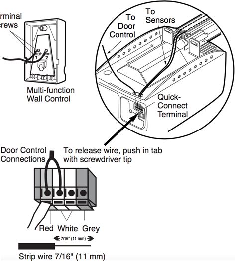 Liftmaster Sensor Wiring