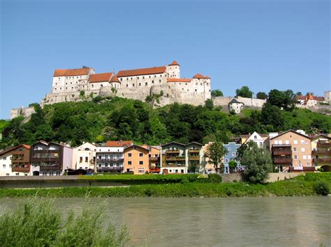 Elevation of Burghausen, Germany - Topographic Map - Altitude Map