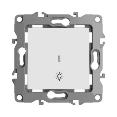 Conmutador Doble Modulo Blanco Atmoss Dynamic Plus