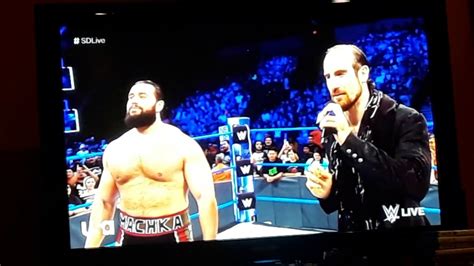 WWE SmackDown Live Aiden English Sing On The 12 Day Rusev Day YouTube