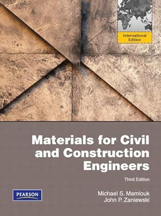 Materials For Civil And Construction Engineers International Version