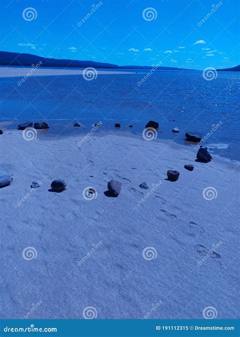 Circle on the beach stock image. Image of wall, asphalt - 191112315