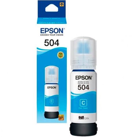 Botella De Tinta Epson Ml Cyan