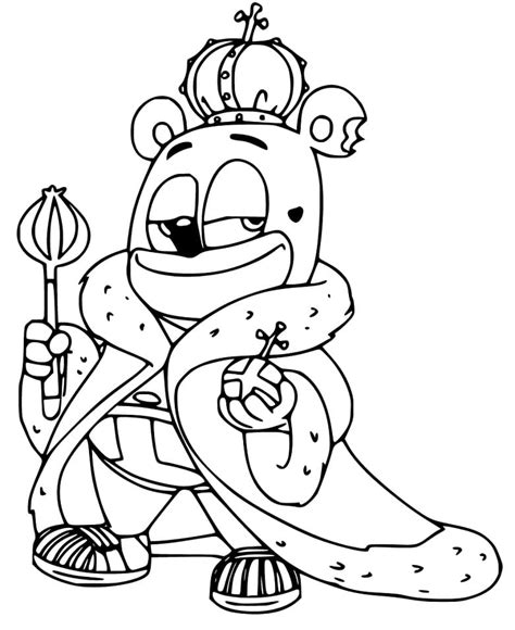 Gummy Bear Coloring Pages Free Printable Coloring Pages For Kids