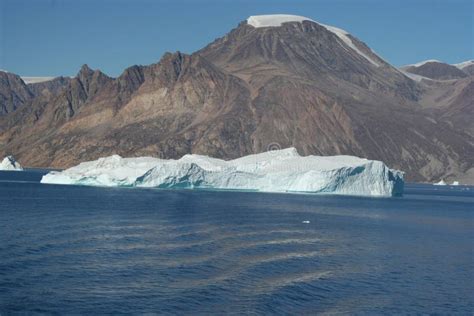 Icebergs off Greenland stock photo. Image of rocks, landscape - 9125184