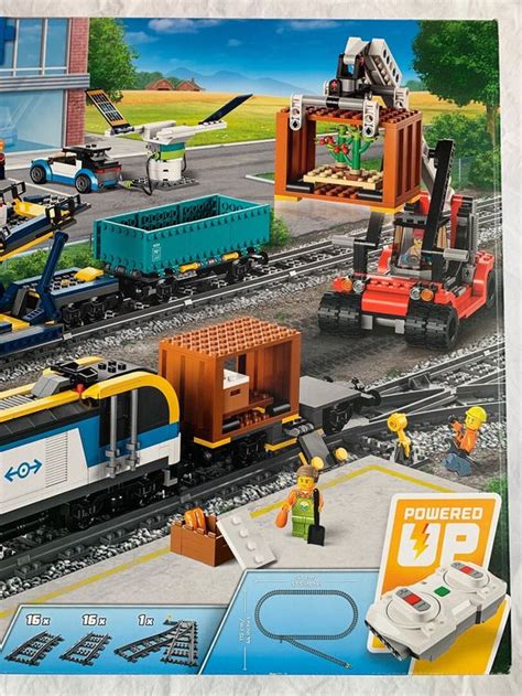 NEU OVP Lego City 60336 Güterzug mit Kranwagen etc 7 Bahn Kaufen