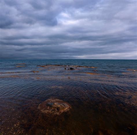 Premium Photo | Panorama of the seascape of the crimean peninsula.