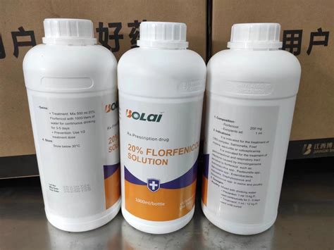 20% 30% Florfenicol Oral Solution 1L From Bolai Pharmacy - China 30% ...