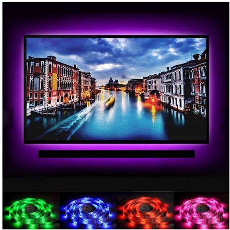 Rgb Led Tv Backlight Usb Strip Lights Bar Background Lighting Kits