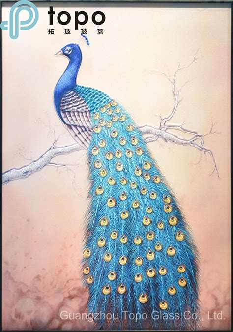 Glass Painting Peacock Atelier Yuwa Ciao Jp