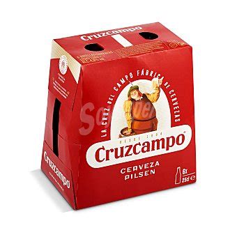 Cruzcampo Cerveza Cruzcampo Pilsen Pack De 6 Botellas De 25 Cl