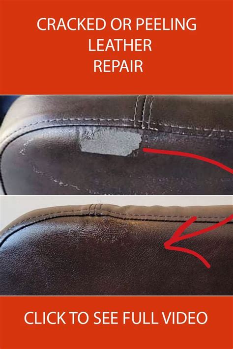 Repair Cracked Or Peeling Leather How To Fix Leather Furniture Or