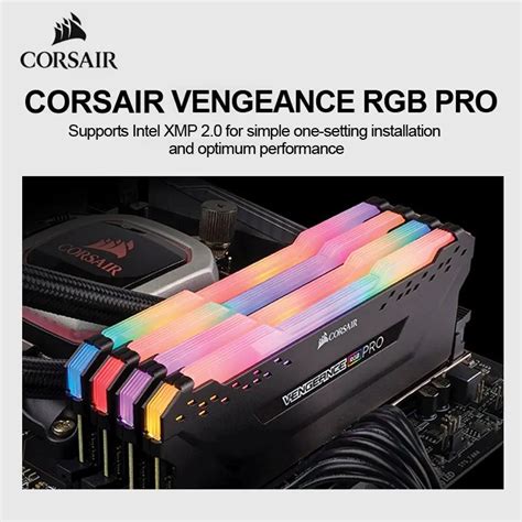 Corsair Vengeance Rgb Pro Ddr Gb Gb Mhz Cl Intel Xmp Icue