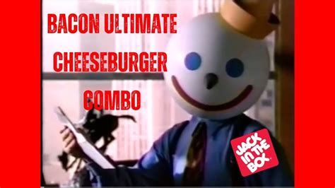 Jack In The Box Bacon Ultimate Cheeseburger Combo Spanish Commercial 2000 Youtube