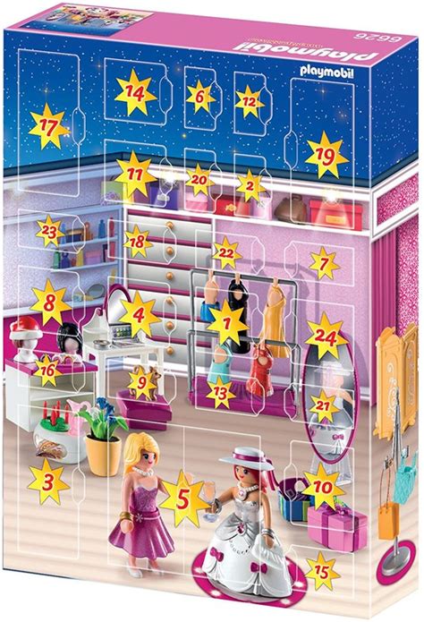 PLAYMOBIL Calendario De Adviento Pack Boutique Fashion Juguetesland