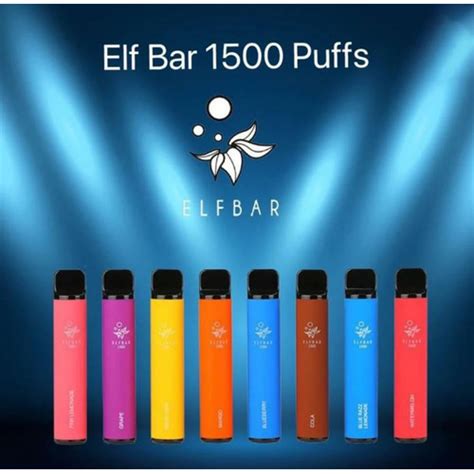 Jual Elfbar Elf Bar 1500 Disposable Vape Pod E Cigarette Sekali