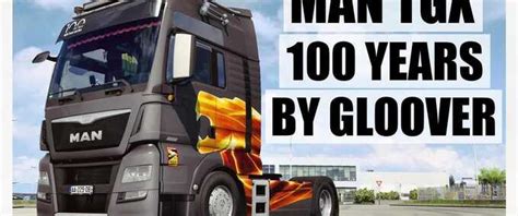 Ets Man Tgx E Years Add On V Trucks Mods Sonstige Man