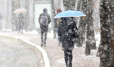 Meteoroloji 6 kenti uyardı İstanbul a kar yağışı için tarih verdi