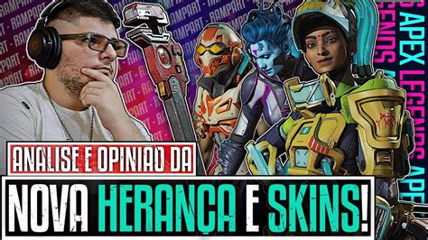 A Herança da Rampart Analisando todas as skins Apex Legends YouTube