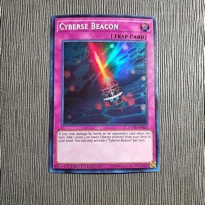 Cyberse Beacon Limited Edition Cotd Ense Yugioh Code Of The Duelist