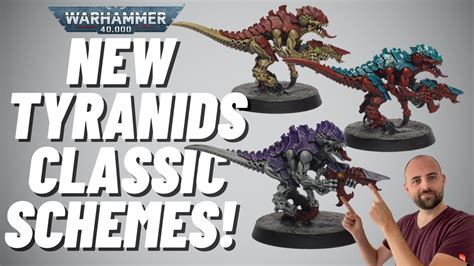 Speedpaint 3 Classic Tyranid Hive Fleets for #new40k! Contrast Paint ...