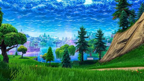 Fortnite Landscape Loot Lake Hd Wallpaper Pxfuel