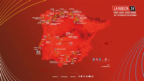 La Vuelta Ciclista A Espa A Presenta Su Recorrido Para Una