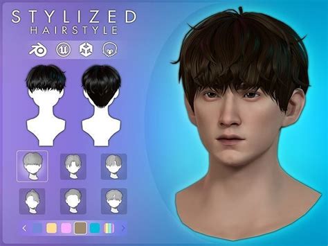 Sims 4 Hairstyles Male