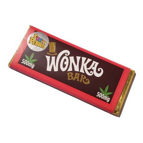 WONKA MILK CHOCOLATE BARS 500MG ASSORTED - Be Pain Free Global