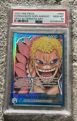 Donquixote Doflamingo Parallel Op Romance Dawn Foil Psa