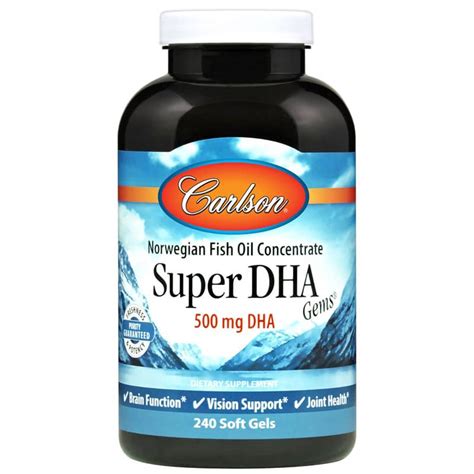 Super Dha Gems Mg Carlson Labs