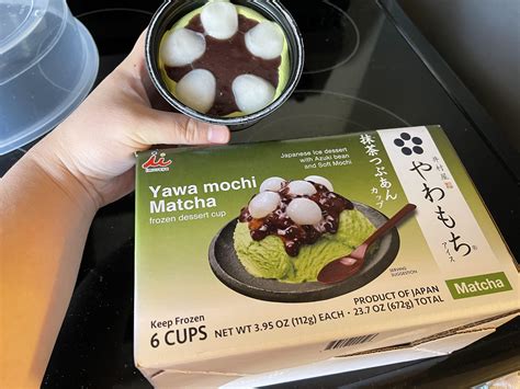 Imuraya Azuki Bean And Soft Mochi Ice Cream Matcha Flavor