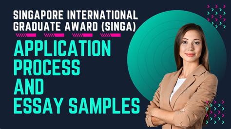 Singapore International Graduate Award SINGA Application Process And