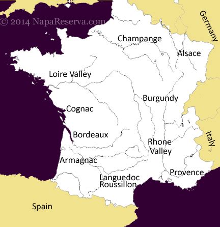 Major Wine Regions Of France