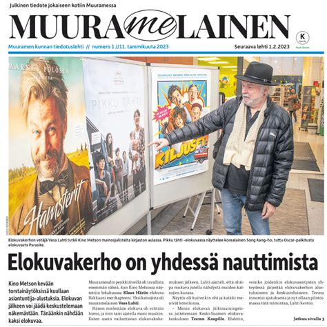 Muuramen Kino Metsossa käynnistyy uusi elokuvakerho – KSEK