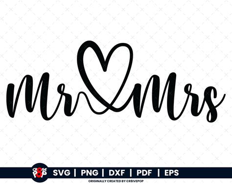 Mr And Mrs Svg Bride Svg Marriage Svg Bride And Groom Svg Just Married Svg Engagement Svg