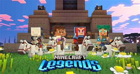 On Conna T Enfin La Date De Sortie De Minecraft Legends Et C Est Pour