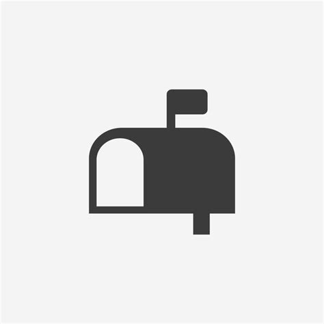 Mailbox Vector Icon Post Envelope Communication Letter Email