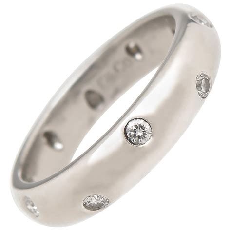 Tiffany Aquamarine And Platinum Ring At 1stdibs