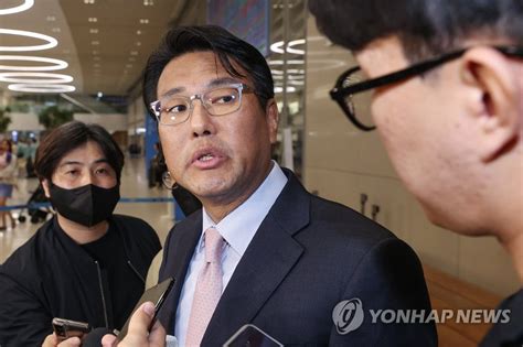 질문에 답하는 김태효 국가안보실 1차장 연합뉴스